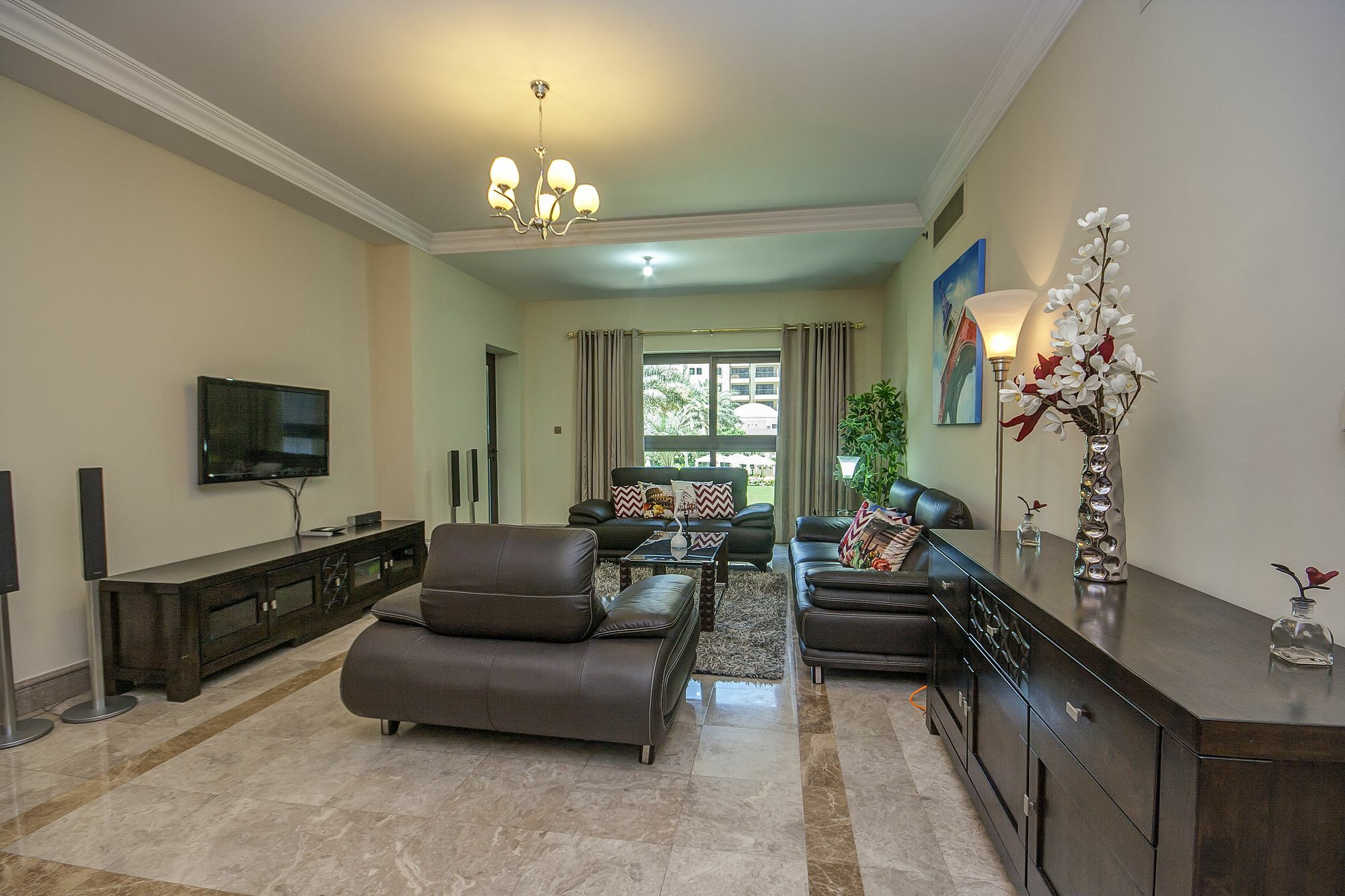 Beachfront Two Bedrooms On Palm Jumeirah By Deluxe Holiday Homes Dubai Eksteriør billede